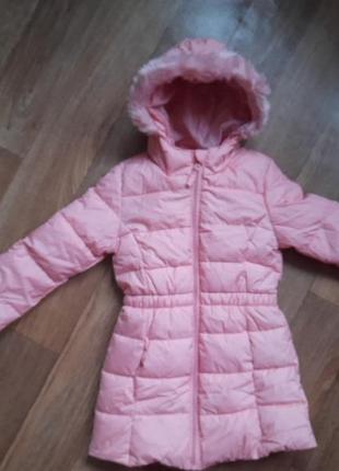 Деми стеганое пальто