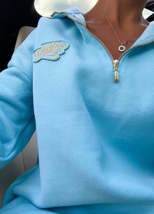 Жіночий світшот sweatshirt nike vintage blue5 фото