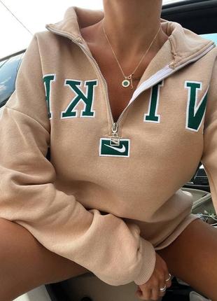 Жіночий світшот sweatshirt nike vintage brown