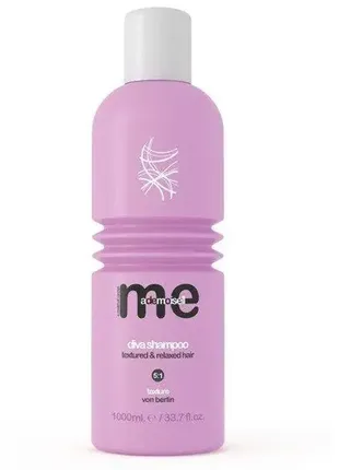 Шампунь для вьющихся волос memademoiselle diva shampoo 1000 мл