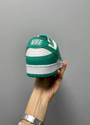 Кросівки nike sb dunk low green4 фото