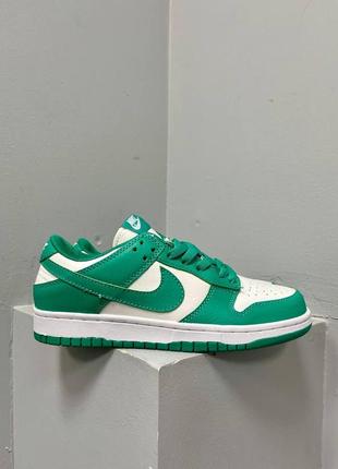 Кросівки nike sb dunk low green8 фото