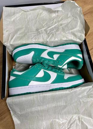 Кросівки nike sb dunk low green10 фото