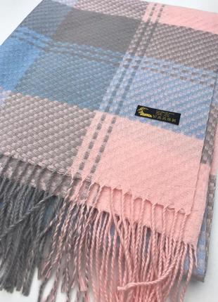 Ніжний кашеміровий теплий шарф 🤍