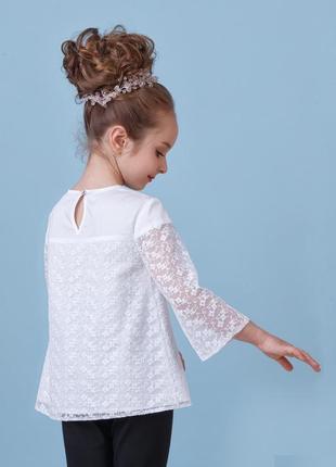 Блуза для девочки zironka рост 122, 128, 146  зиронька3 фото