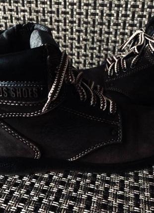 Легендарные зимние ботинки тимберленды на цигейке timberland maxus shoes.4 фото