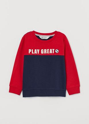 Яскравий костюм на флісі від h&m на 4-6 років