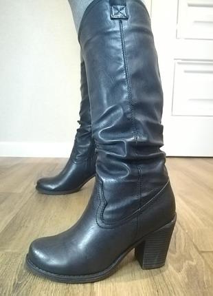 Чоботи жіночі jumex (німеччина) р.38 устілка 24,5cм.