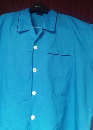 Блакитна сорочка для сну піжама c&a xxl