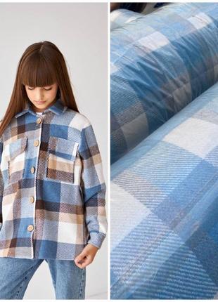 Баевая сорочка блакитна клітка