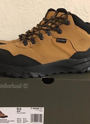 Ботинки мужские водонепроницаемые timberland lincoln peak waterproof hiking, оригинал, р.43.51 фото