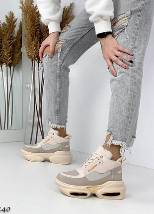 💥 хит кроссовки зимние4 фото