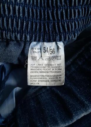 Жіночі джинсові джогеры штани, штани, джинси висока посадка з вишивкою на гумці7 фото