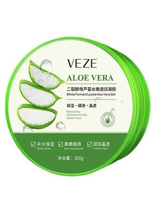 Гель для обличчя і тіла з алое віра veze gel aloe vera, 300 грм