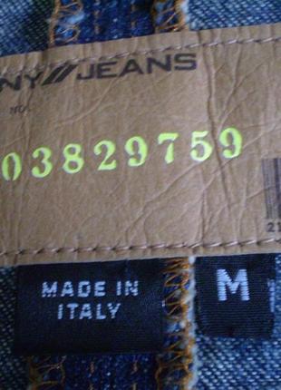 Жіноча джинсовка dkny jeans s-m 44-46р. куртка джинсова , бавовна, синя8 фото