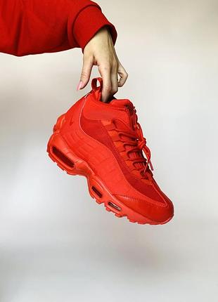 Мужские высокие кроссовки nike air max 95 sneakerboot#найк