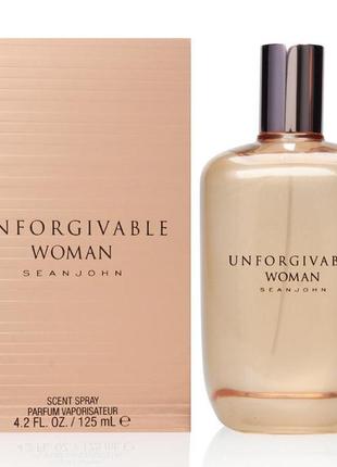 Sean john unforgivable woman,пудровий аромат,оригінал,залишок від 125 мл