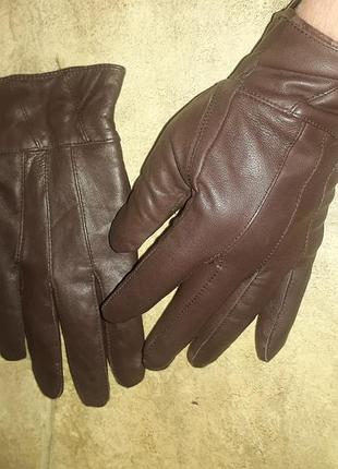 Перчатки шкіра ,з утепленям .