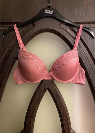 Шикарний, базовий, бюстгальтер, пудрового кольору👌