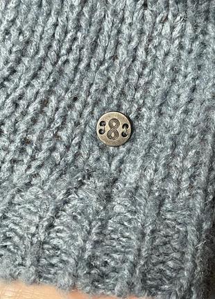 Теплий оверсайз светр дорогий бренд knit-ted massimo dutti cos arket2 фото