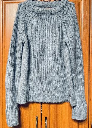 Теплий оверсайз светр дорогий бренд knit-ted massimo dutti cos arket10 фото