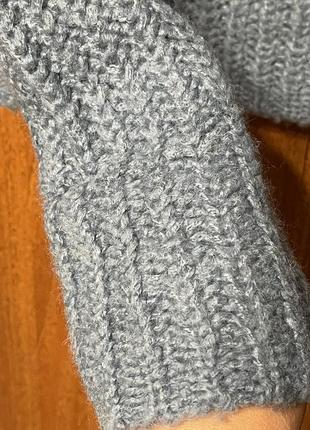Теплий оверсайз светр дорогий бренд knit-ted massimo dutti cos arket3 фото