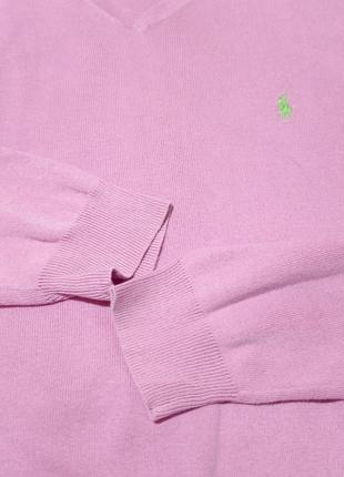 Розовый пуловер polo ralph lauren  джемпер свитер4 фото