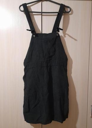 Сарафан з карманами, тканина вельвет