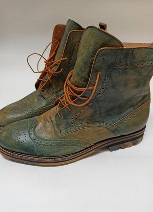 Sergio morretti черевики чоловічі.брендове взуття сток4 фото