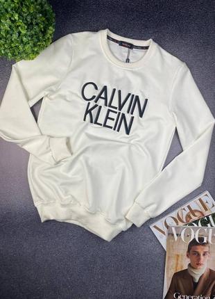 Мужская белая кофта calvin klein чоловіча біла кофті calvin klein