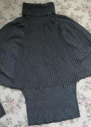Свитер женский свитерок светр кофта водолазка летучая мышь1 фото