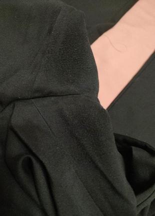 Чорні брюки по кісточку з карманами по бокам8 фото