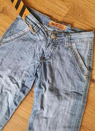 Котонові джинси прямі/трішки кльош. 25,26,30р8 фото