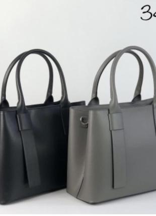 Сумка шкіряна сіра сумка жіноча графіт ділова сумка сіра  сумка серая деловая сумка графит кожаная