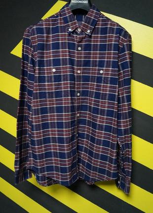 Рубашка в клетку topman