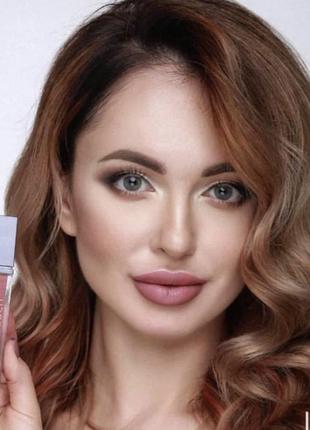 Матова помада 6 номер aden cosmetics liquid lipstick аден
