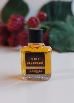 Bavardage de charieres, вінтажна мініатюра, parfum/чисті духи/парфум, 2 мл