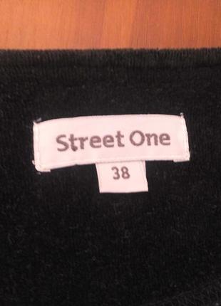 Street one черная классическая кофта-жакет 46-48-504 фото