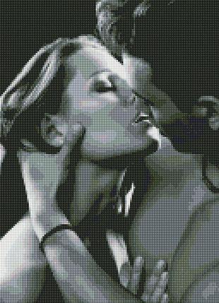 Алмазна мозаїка на дерев'яному підрамнику пристрасть amo7308