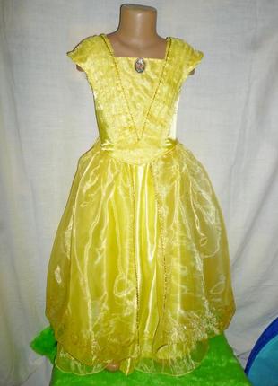 Платье белль на 5-6 лет1 фото