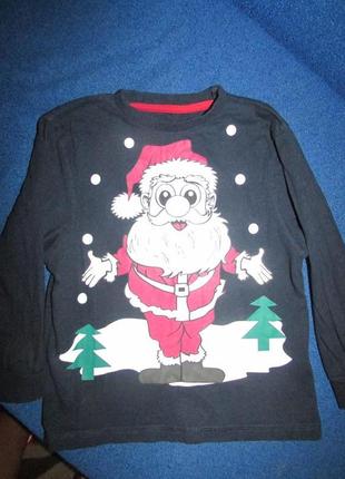 Новорічний реглан на хлопчика 4 роки