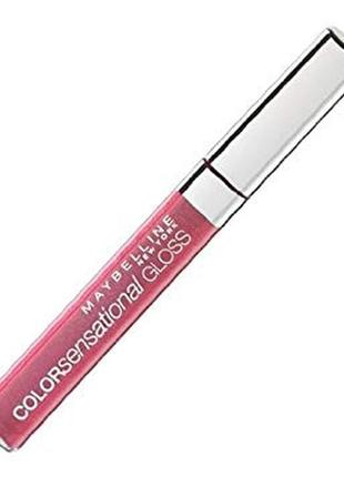 Блеск для губ maybelline color sensational shine gloss 360 stellar berry1 фото