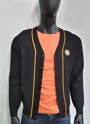 Мужская трикотажная кофта жакет