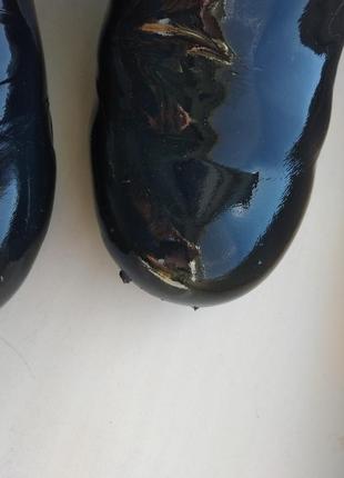 Оригинальные лаковые ботинки chloe4 фото