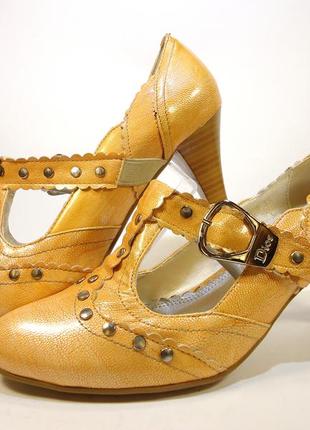Туфли женские лодочки с ремешком, на устойчивом каблуке. размер 36-41.3 фото