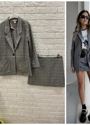 Продам костюм блейзер юбка monki