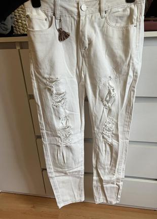Білі джинси розмір xs