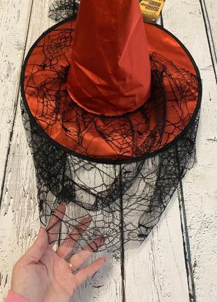 Шляпа відьми хеллоуин хелоуін halloween3 фото