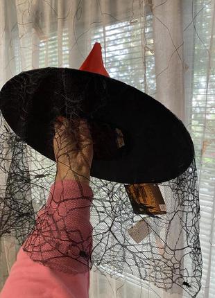 Шляпа відьми хеллоуин хелоуін halloween4 фото
