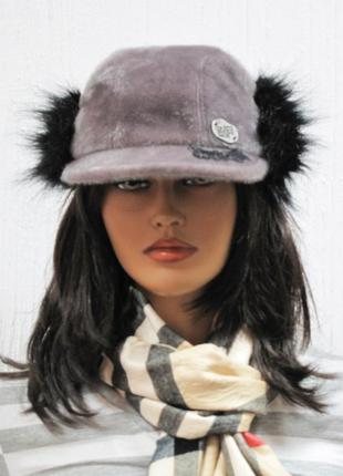 Шапка зимняя. жіноча зимова шапка2 фото